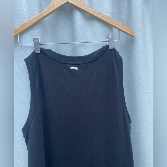 Calvin Klein ~ Long Maxi Dress ~ Black ~ Size Large - Picture 6 of 7